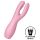 Satisfyer Threesome 3 - Επαναφορτιζόμενος Δονητής Κλειτορίδας (ροζ)