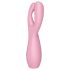 Satisfyer Threesome 3 - Επαναφορτιζόμενος Δονητής Κλειτορίδας (ροζ)