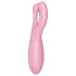 Satisfyer Threesome 4 - δονητής κλειτορίδας με έλεγχο μέσω εφαρμογής (ροζ)