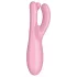 Satisfyer Threesome 4 - δονητής κλειτορίδας με έλεγχο μέσω εφαρμογής (ροζ)