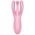 Satisfyer Threesome 4 - έξυπνος δονητής κλειτορίδας (ροζ)