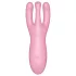 Satisfyer Threesome 4 - δονητής κλειτορίδας με έλεγχο μέσω εφαρμογής (ροζ)