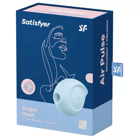 Satisfyer Sugar Rush - δονητής κλειτορίδας με κύματα αέρα - μπλε