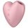 Satisfyer Cutie Heart - Επαναφορτιζόμενος κλειτοριδικός δονητής με κύματα αέρα (ροζ)