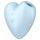 Satisfyer Cutie Heart - επαναφορτιζόμενος κλειτοριδικός διεγέρτης με κύματα αέρα (μπλε)