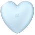 Satisfyer Cutie Heart - επαναφορτιζόμενος κλειτοριδικός διεγέρτης με κύματα αέρα (μπλε)