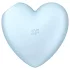 Satisfyer Cutie Heart - επαναφορτιζόμενο δονητή κλειτορίδας με κύματα αέρα (μπλε)