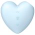 Satisfyer Cutie Heart - επαναφορτιζόμενος κλειτοριδικός διεγέρτης με κύματα αέρα (μπλε)
