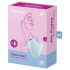 Satisfyer Cutie Heart - επαναφορτιζόμενος κλειτοριδικός διεγέρτης με κύματα αέρα (μπλε)