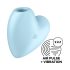 Satisfyer Cutie Heart - επαναφορτιζόμενος κλειτοριδικός διεγέρτης με κύματα αέρα (μπλε)