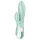 Satisfyer Air Pump Bunny 5 - Δονητής με αντλία με έλεγχο μέσω εφαρμογής (μέντα)