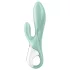 Satisfyer Air Pump Bunny 5 - Δονητής με αντλία με έλεγχο μέσω εφαρμογής (μέντα)