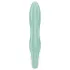 Satisfyer Air Pump Bunny 5 - Δονητής με αντλία με έλεγχο μέσω εφαρμογής (μέντα)