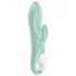 Satisfyer Air Pump Bunny 5 - Δονητής με αντλία με έλεγχο μέσω εφαρμογής (μέντα)