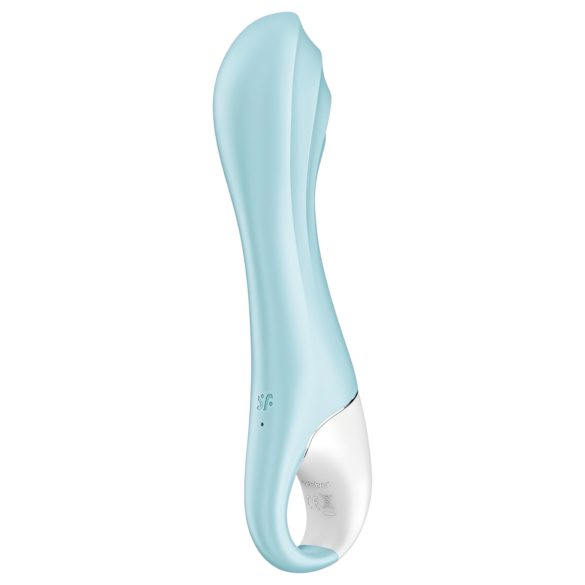 Satisfyer - δονητής με αντλία αέρα - έξυπνος, αντλούμενος, μπλε
