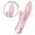 Satisfyer Air Pump Bunny 3 - δονητής με αντλία (ροζ)