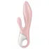 Satisfyer Air Pump Bunny 3 - δονητής με αντλία (ροζ)