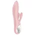 Satisfyer Air Pump Bunny 3 - δονητής με αντλία (ροζ)