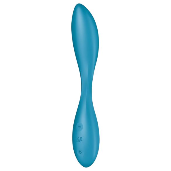 Satisfyer G-Spot Flex 1 - επαναφορτιζόμενος, αδιάβροχος δονητής G-Spot (πράσινος)