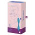 Satisfyer G-Spot Flex 1 - επαναφορτιζόμενος, αδιάβροχος δονητής G-Spot (πράσινος)