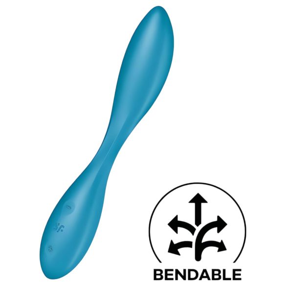 Satisfyer - δονητής G-spot Flex 1 - επαναφορτιζόμενος, αδιάβροχος, πράσινος