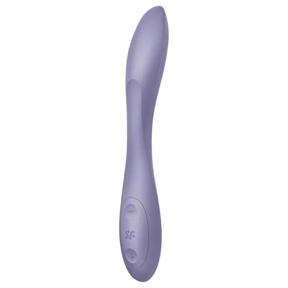Satisfyer - δονητής σημείου G επαναφορτιζόμενος αδιάβροχος για γυναίκα βιολετί