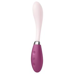   Satisfyer - δονητής σημείου G επαναφορτιζόμενος - ροζ/κόκκινο