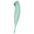 Satisfyer Twirling Pro - έξυπνος 2σε1 δονητής κλειτορίδας (μέντα)