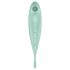 Satisfyer Twirling Pro - έξυπνος 2σε1 δονητής κλειτορίδας (μέντα)