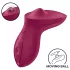 Satisfyer Exciterrr - περιστρεφόμενο κλειτοριδικό δονητή με χάντρες (κόκκινο)