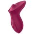 Satisfyer Exciterrr - περιστροφικός κλειτοριδικός διεγέρτης με χάντρες (κόκκινο)