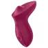 Satisfyer Exciterrr - περιστρεφόμενο κλειτοριδικό δονητή με χάντρες (κόκκινο)