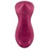 Satisfyer Exciterrr - περιστροφικός κλειτοριδικός διεγέρτης με χάντρες (κόκκινο)