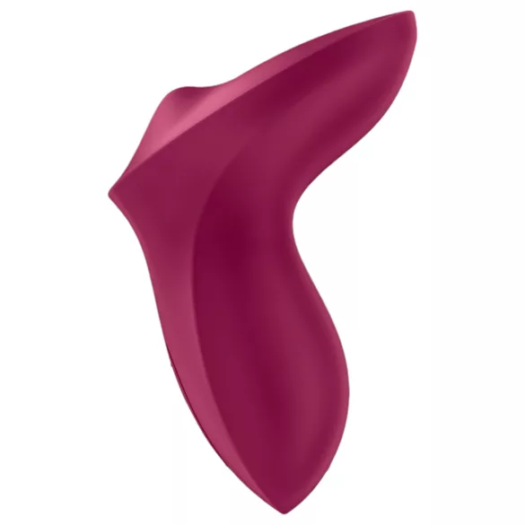 Satisfyer Exciterrr - περιστρεφόμενο κλειτοριδικό δονητή με χάντρες (κόκκινο)