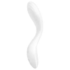   Satisfyer Rrrolling - δονητής σημείου G με κινούμενες μπάλες - λευκό