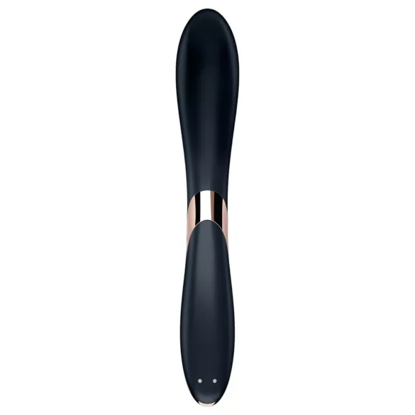 Satisfyer Rrrolling - δονητής σημείου G με κινούμενες μπίλιες - μαύρο