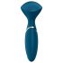 Satisfyer Mini Wand-er - Αδιάβροχος μασάζ δονητής (μπλε)