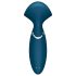 Satisfyer Mini Wand-er - Αδιάβροχος μασάζ δονητής (μπλε)