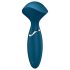Satisfyer Mini Wand-er - Αδιάβροχος μασάζ δονητής (μπλε)