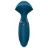Satisfyer Mini Wand-er - Αδιάβροχος μασάζ δονητής (μπλε)