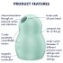 Satisfyer Pro To Go 1 - Επαναφορτιζόμενος Διεγέρτης Κλειτορίδας Αεροκυμάτων (Μέντα)
