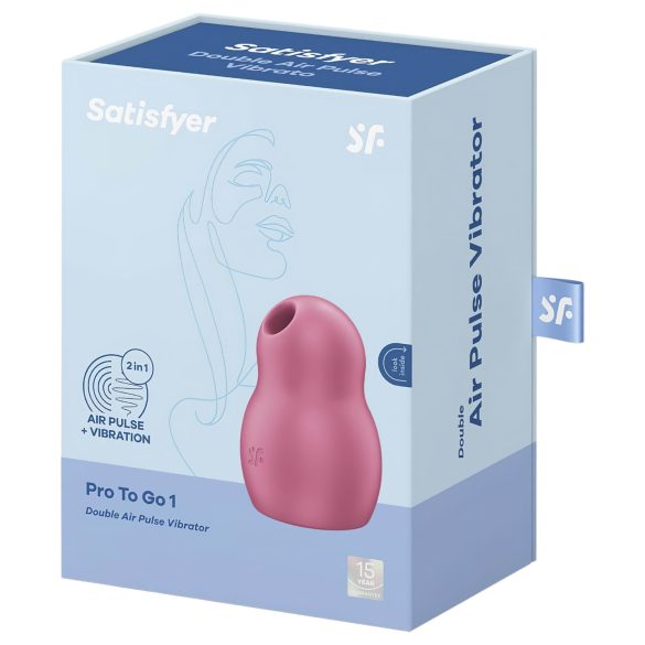 Satisfyer Pro To Go 1 - επαναφορτιζόμενος δονητής κλειτορίδας με κύματα αέρα