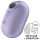 Satisfyer Pro To Go 2 - με μπαταρία, κλειτοριδικός διεγέρτης αέρα (βιολετί)
