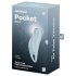 Satisfyer Pocket Pro 1 - κύμα αέρα για κλειτορίδα (μπλε)