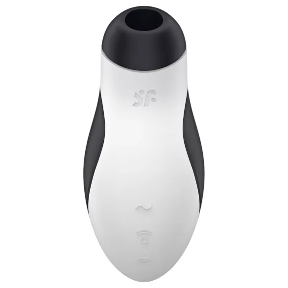 Satisfyer Orca - κλειτοριδικός διεγέρτης με κύματα αέρα - αδιάβροχος μαύρο λευκό