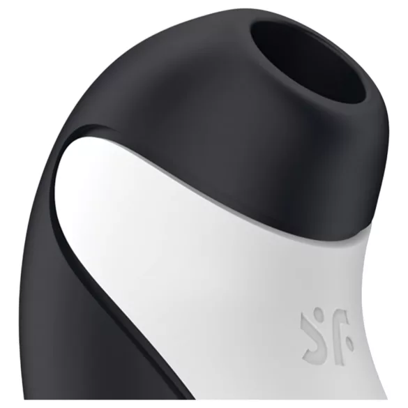 Satisfyer Orca - κλειτοριδικός διεγέρτης με κύματα αέρα - αδιάβροχος μαύρο λευκό
