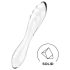 Satisfyer Dazzling Crystal 1 - Διπλό Γυάλινο Ομοίωμα (Διαφανές)
