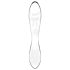 Satisfyer Dazzling Crystal 1 - Διπλό Γυάλινο Ομοίωμα (Διαφανές)