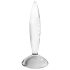 Satisfyer Sparkling Crystal - Ριγέ γυάλινο δονητής (διαφανής)