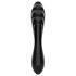 Satisfyer Διπλός Κρύσταλλος 1 - Διπλής Χρήσης Γυάλινο Δονητής (Μαύρο)